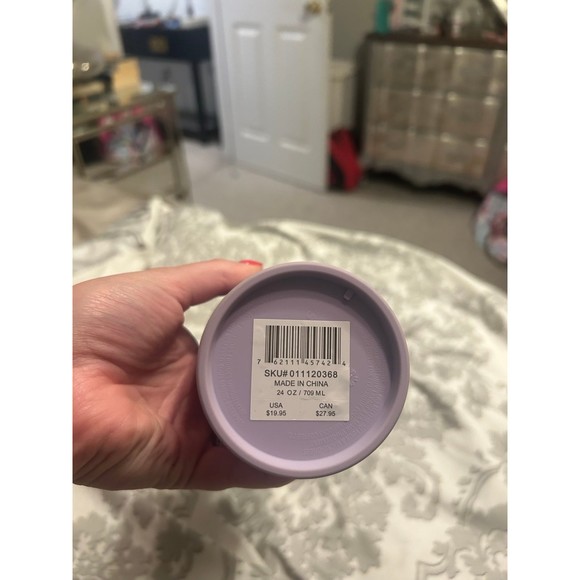 Starbucks Tumbler Lilac Grid Cold Cup - 24 fl oz - Picture 2 of 3